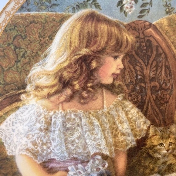 Best Friends! By Sandra Kuch 8” Plate “Sugar & Spice” Limited Edition #1007x - Picture 7 of 9